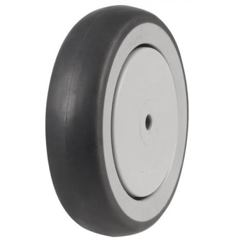 125mm / 110kg Synthetic Rubber on Plastic Centre Wheel