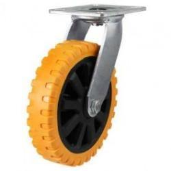 Heavy Duty 125mm Polyurethane on Nylon Swivel Castor - 280kg Load