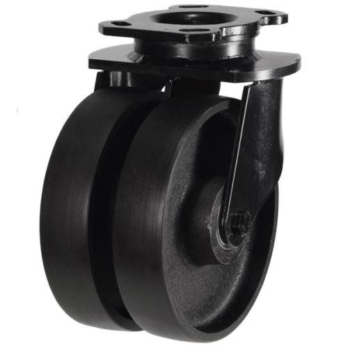 Extra Heavy Duty 150mm Cast Iron Swivel Castor - 1500kg Load