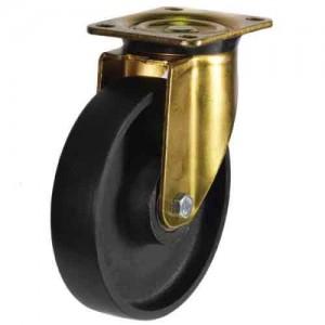 Heavy Duty 150mm Cast Iron Swivel Castor - 800kg Load