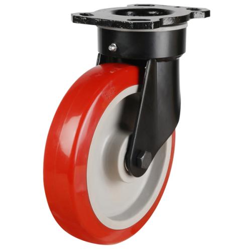Extra Heavy Duty 150mm Polyurethane on Nylon Swivel Castor - 430kg Load