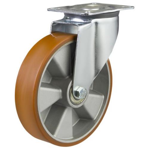150mm medium duty swivel castor poly/alley wheel
