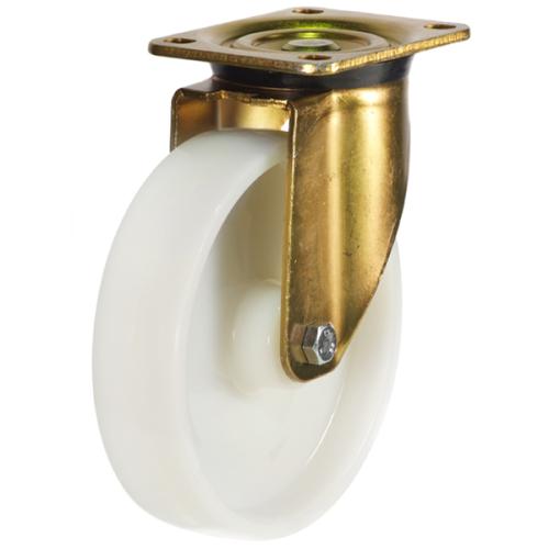Heavy Duty 200mm Nylon Swivel Castor - 800kg Load