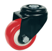 Light Duty 50mm Polyurethane on Nylon Swivel Castor - 50kg Load