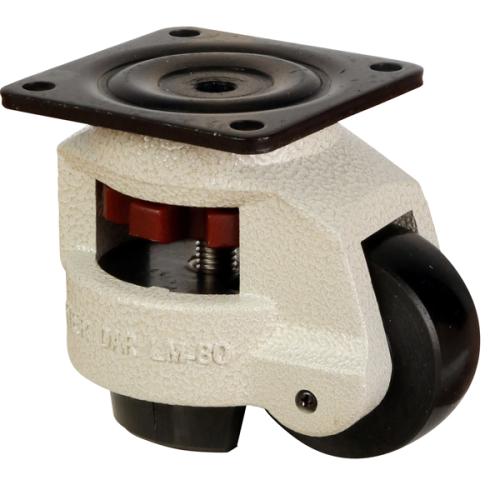 Heavy Duty 50mm Solid Polyurethane Levelling Castor - 200kg Load
