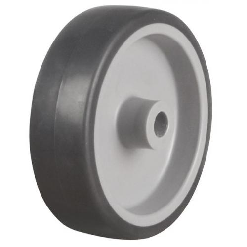 50mm / 40kg Synthetic Rubber Tyre on Plastic Centre Wheel [6mm bore]
