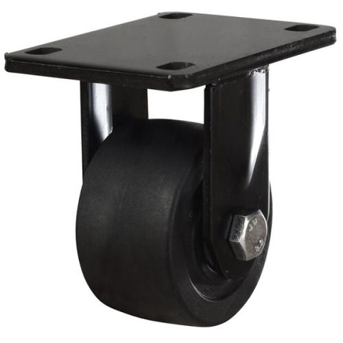 Heavy Duty 75mm Nylon Fixed Castor - 400kg Load