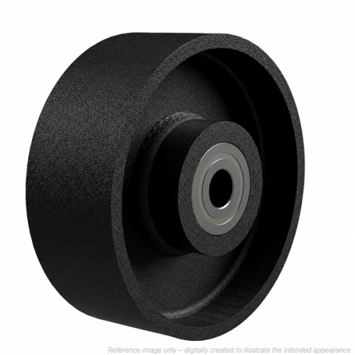 Industrial Heavy Duty 200mm Ductile Iron Wheel - 2500kg Load