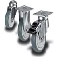 Castor wheels carry heavy loads